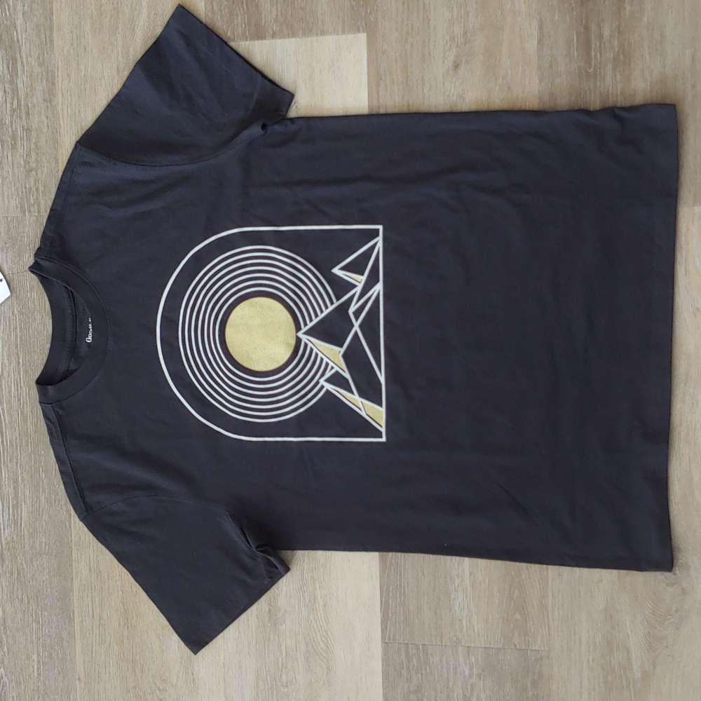 NWT Goodfellow & Co Men's Mountain Graphic T-Shirt Navy Blue Size S